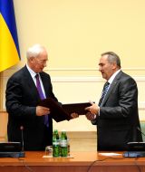 Nikolay Azarov and Yuriy Andreev