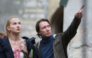 Joanna Moro and Artem Antonov