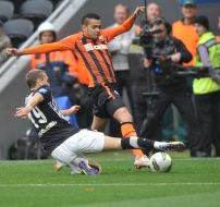 Yaroslav Oleynik and Dentinho 