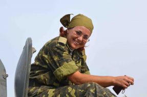 Женщина-десантник