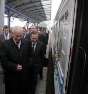 Aleksandr Popov, Nikolay Azarov, Boris Kolesnikov and Vladimir Kozak