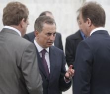 Aleksandr Popov, Boris Kolesnikov and Vladimir Kozak