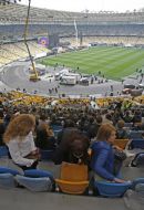 Training for the opening of the National Sport Complex Olimpiyskiy