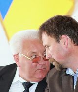 Pavel Glazov and Mikhail Kolchenko