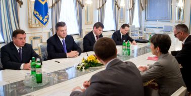 Зустріч Віктора Януковича з Барбарою Праммер