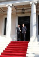 Viktor Yanukovich and George Papandreou