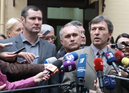 Yuriy Sukhov, Aleksandr Plakhotnyuk and Nikolay Siryi