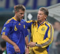 Oleg Blokhin and Andrey Yarmolenko