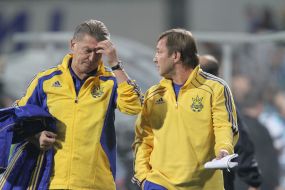 Oleg Blokhin and Yuriy Kalitvintsev