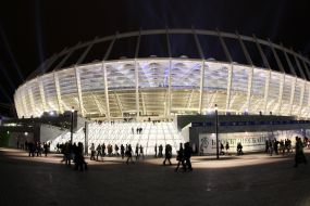 The Olympic stadium