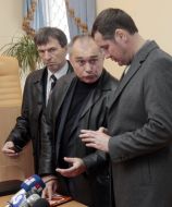 Nikolay Siryi, Aleksandr Plakhotnyuk and Yuriy Sukhov