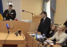 Rodion Kireev, Nikolay Siryi, Evgeniya Karr and Yuliya Timoshenko