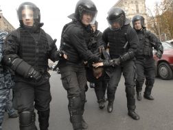 Арест сторонника оппозиции