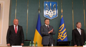 Viktor Yanukovich and Vasiliy Yadukha