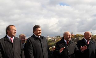 Viktor Yanukovich and Vasiliy Yadukha