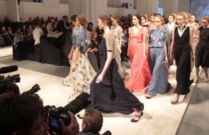 Fashion show designer Lilia Pustovit