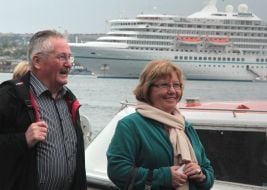 Cruise ship passengers