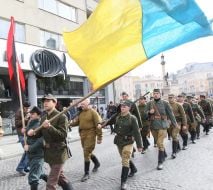 Participants of March of glory