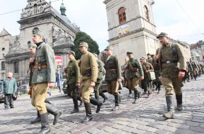 Participants of March of glory