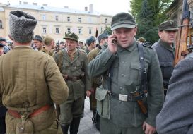 Participants of March of glory