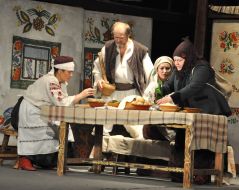 Stage from the performance Kaydasheva family