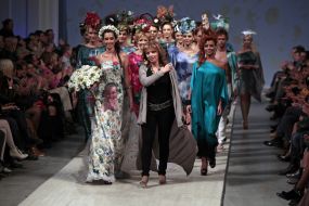 Yekaterina Rozhdestvenskaya and models