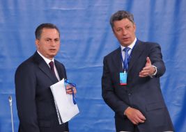 Yuriy Boyko and Boris Kolesnikov