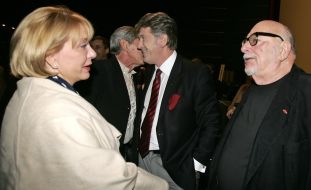 Viktor and Yekaterina Yushchenko and Jerzy Hoffman