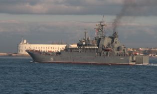 A large landing ship is "Yamal"