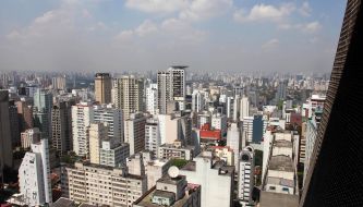 View of the city of Sao Paulo