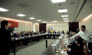 Meeting of Viktor Yanukovich with Brazilian businessmen