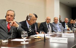 Meeting of Viktor Yanukovich with Brazilian businessmen