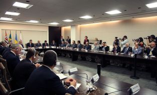 Meeting of Viktor Yanukovich with Brazilian businessmen