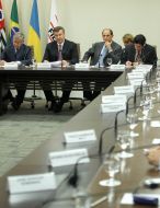 Meeting of Viktor Yanukovich with Brazilian businessmen