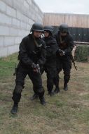 Peacekeepers demonstrate their skills