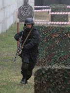 Peacekeepers demonstrate their skills