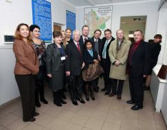 The members of delegation of the system by UNO in Ukraine
