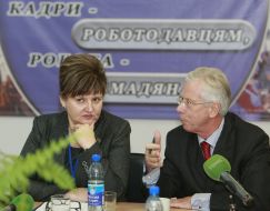 Vasiliy Kostritsa and Lidiya Padalka