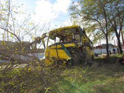 Frustrated bus "Bogdan"