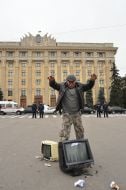 Акція проти монополізації харківських телеканалів