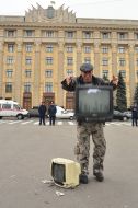 Акція проти монополізації харківських телеканалів