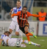 Denis Garmash, Andrey Shevchenko and Alex Teixeira