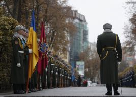 Warriors of company of the honoured guard