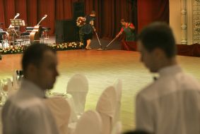 Preparations for the ball