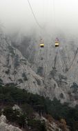 Caravans on the rope road