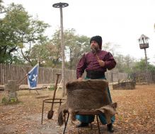 Participant of equestrian theater