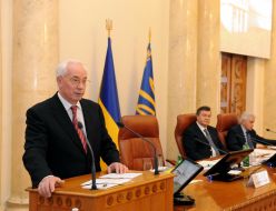Vladimir Litvin, Viktor Yanukovich and Nikolay Azarov