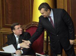 Viktor Yanukovich and and Adam Martynyuk