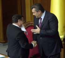 Viktor Yanukovich and and Adam Martynyuk