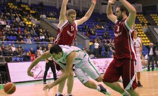 Mikhail Ansimov, Yevgeniy Kolesnikov and Dragan Labovic